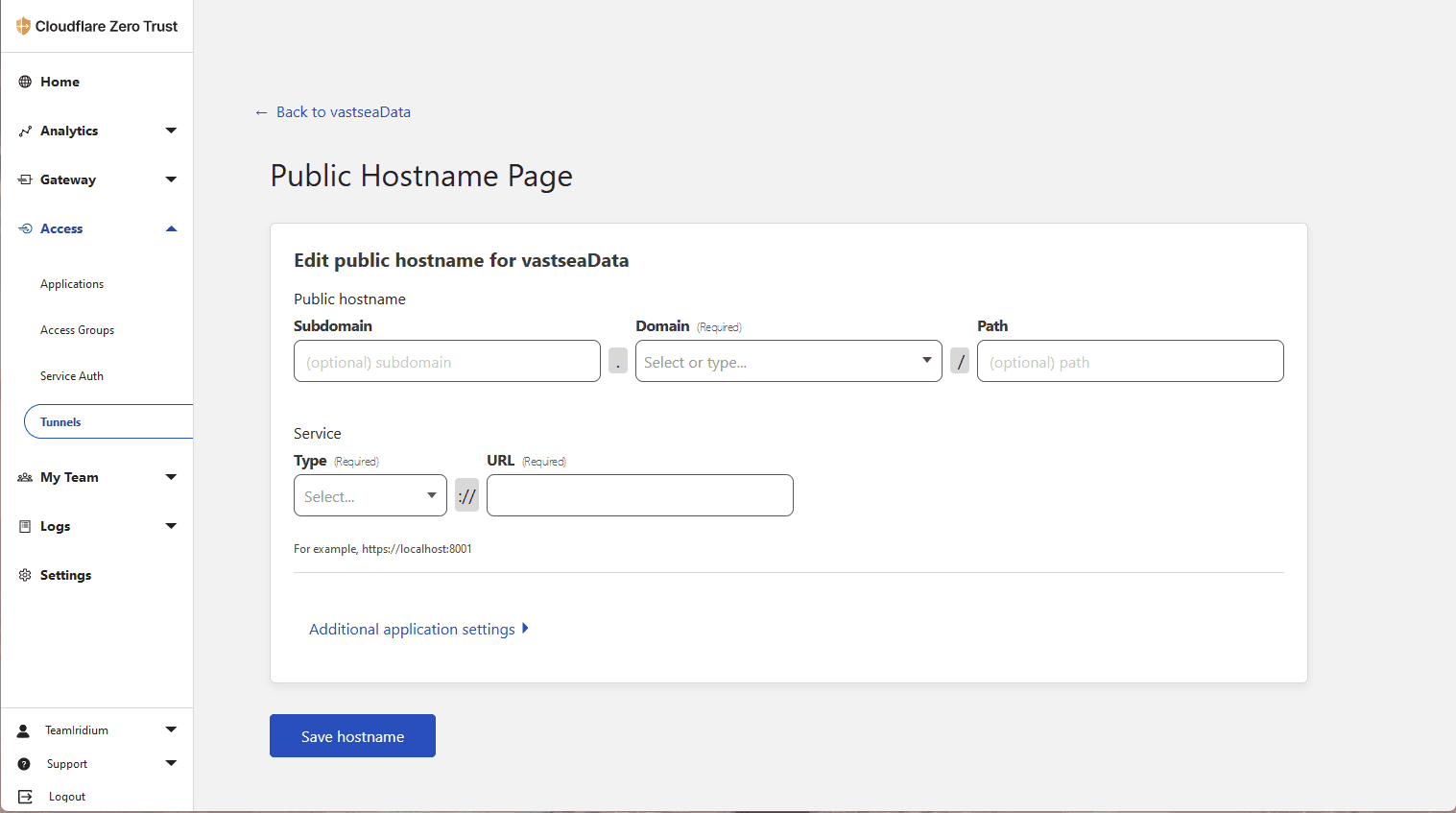 Hostname